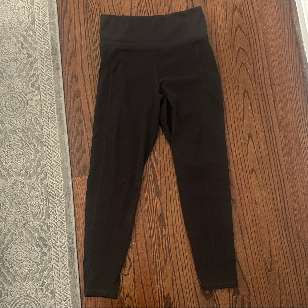 American Eagle Outfitters Dark Gray High-Waist Women’s ' Leggings (With Pockets)